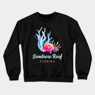 Sombrero Reef Florida Keys Coral Reef Diving Crewneck Sweatshirt